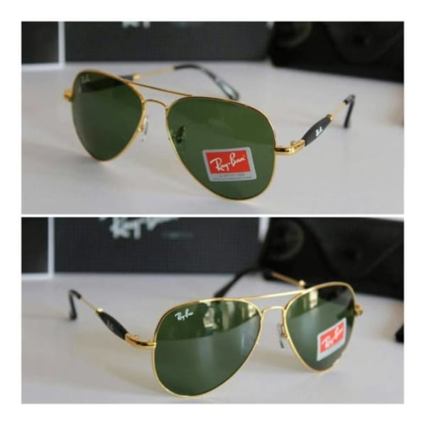New Stylish New Oval Shape Green & Gold 3517 Sunglasses For Men.