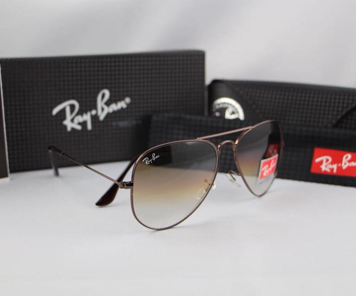 New Brown Shade & Black 3026 Oval Shape Master Pcs Sunglass For Men.