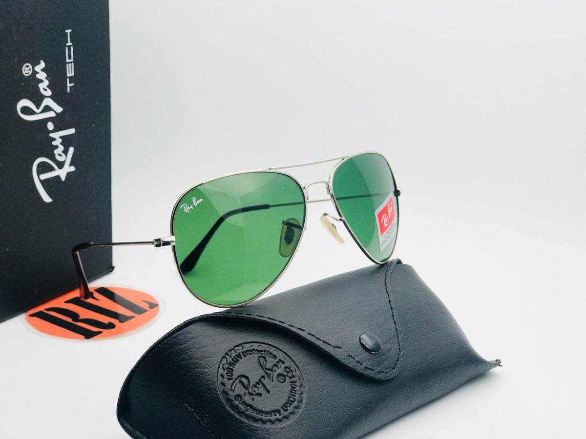 New Stylish Green & Gold 3026 Wayfarer Master Pcs Sunglass For Unisex