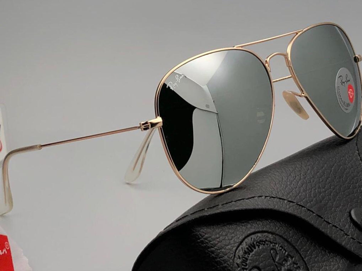 New Stylish Silver & Silver 3026 Wayfarer Master Pcs Sunglass For Unisex