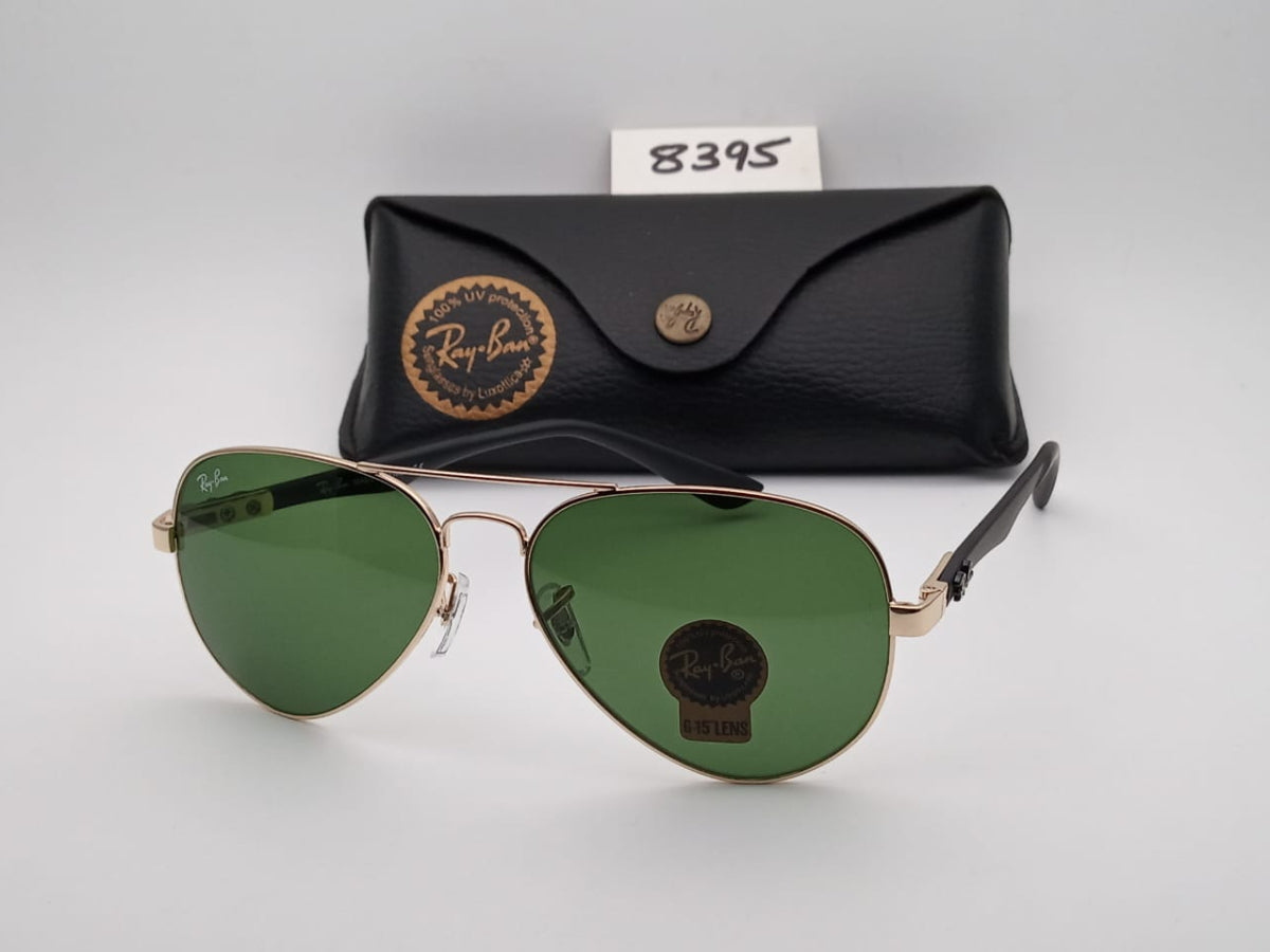 New Stylish Green & Gold 3517 Oval Trendy Hot Favourite Wintage Master Pcs Sunglass For Unisex.