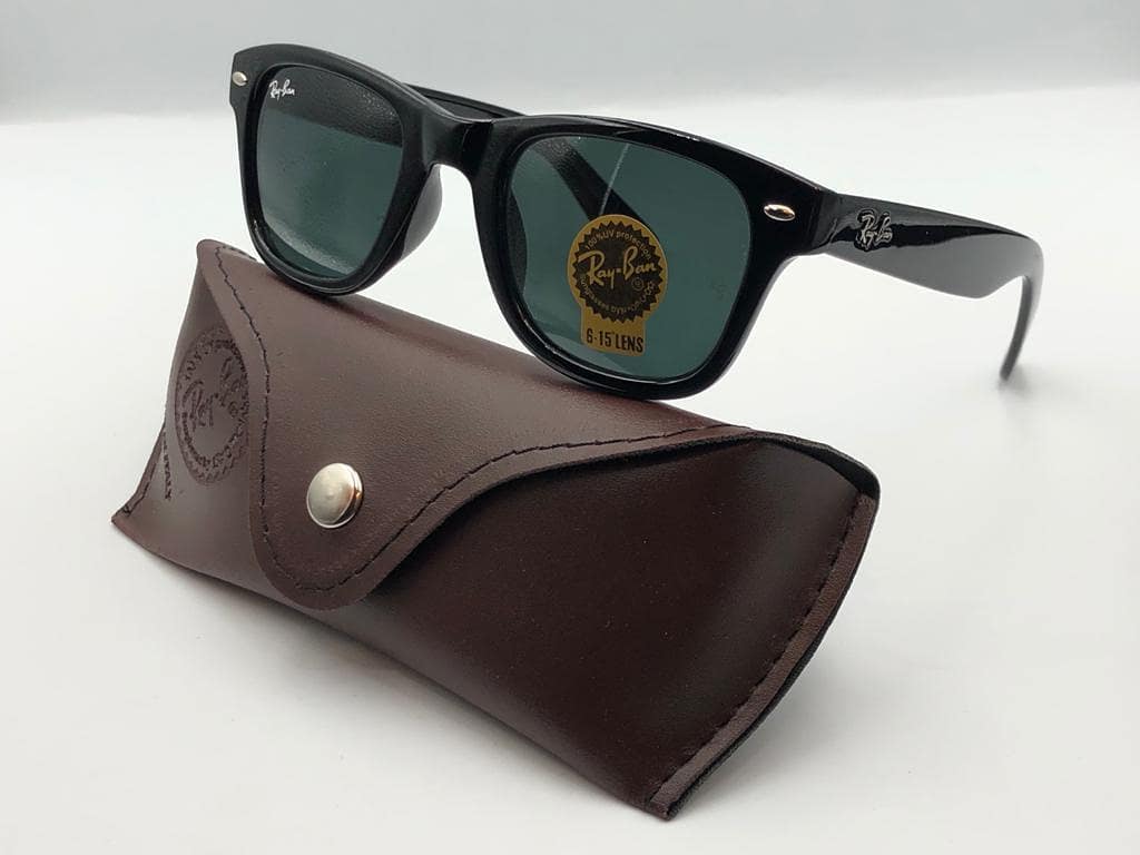 New Stylish Black 2140 Wayfarer Style Master Pcs Sunglass For Unisex