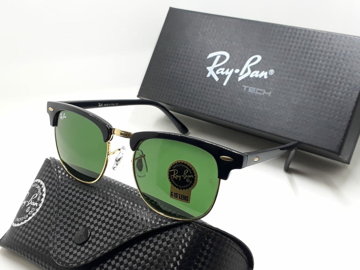New Stylish Green & Black 3016 Master Pcs Sunglass For Unisex