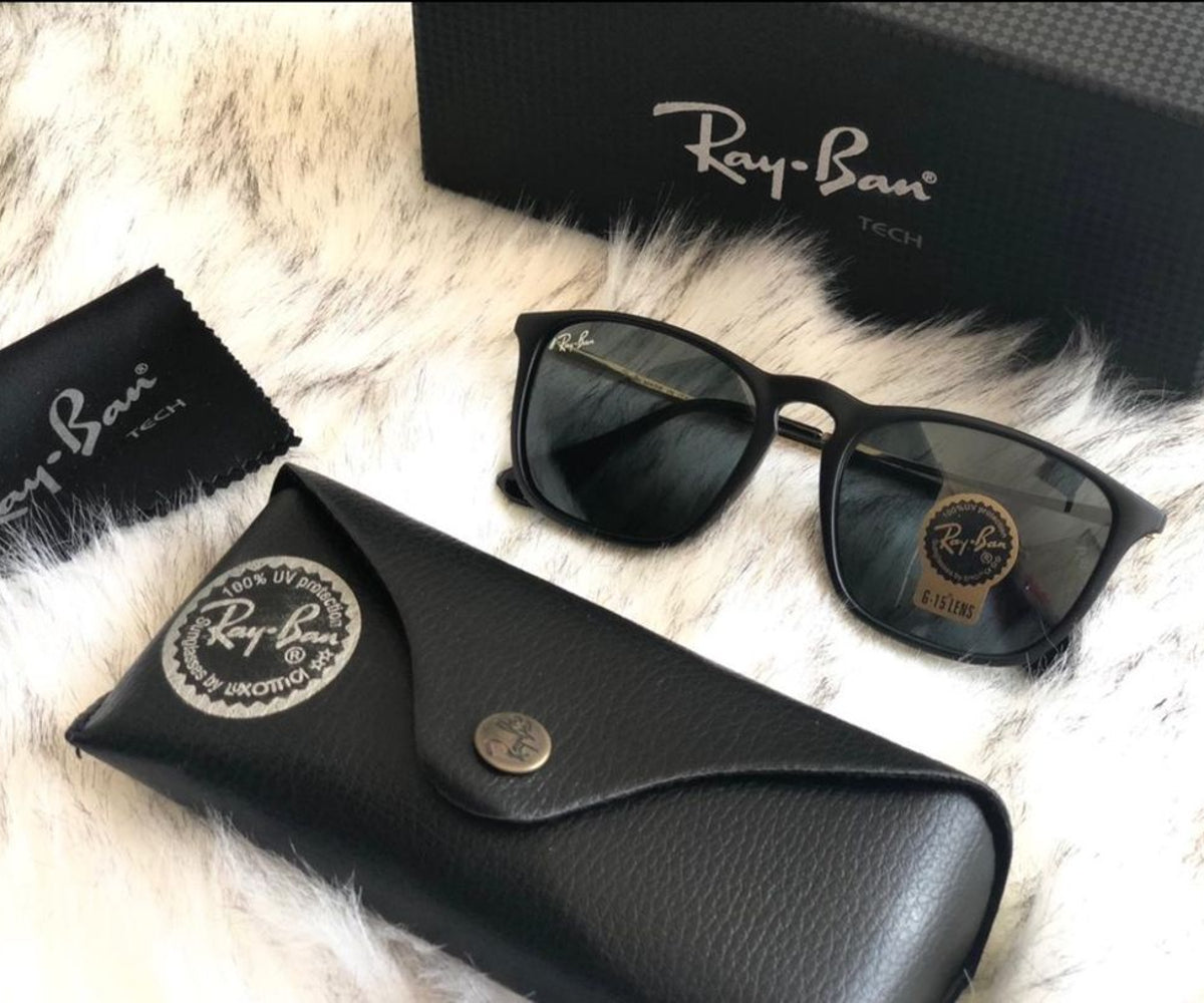 New Addition Stylish Black 4221 Square Sunglasses For Men and Women.