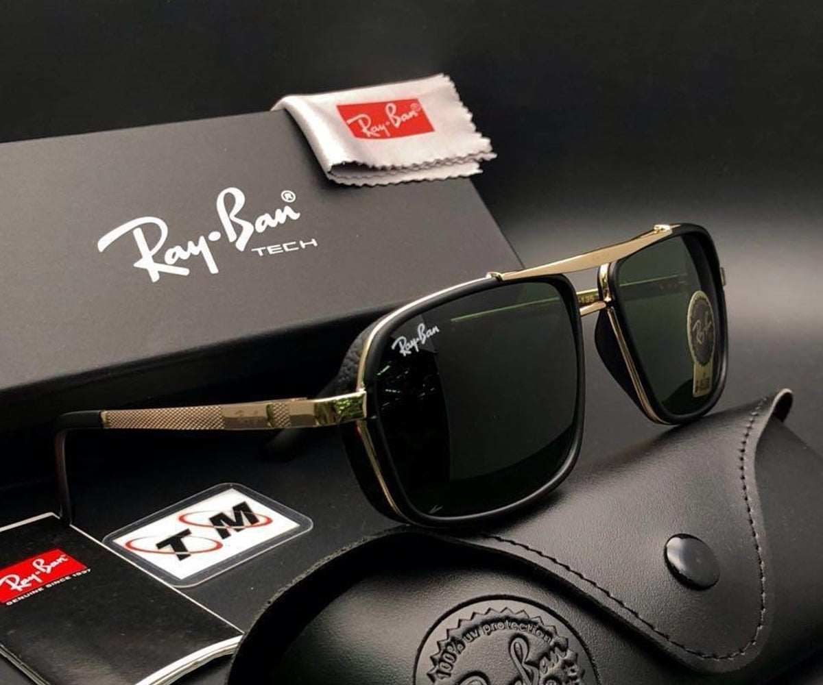 New Stylish Arrival Black & Gold 4413 Master Pcs Sunglasses For Men and Women.