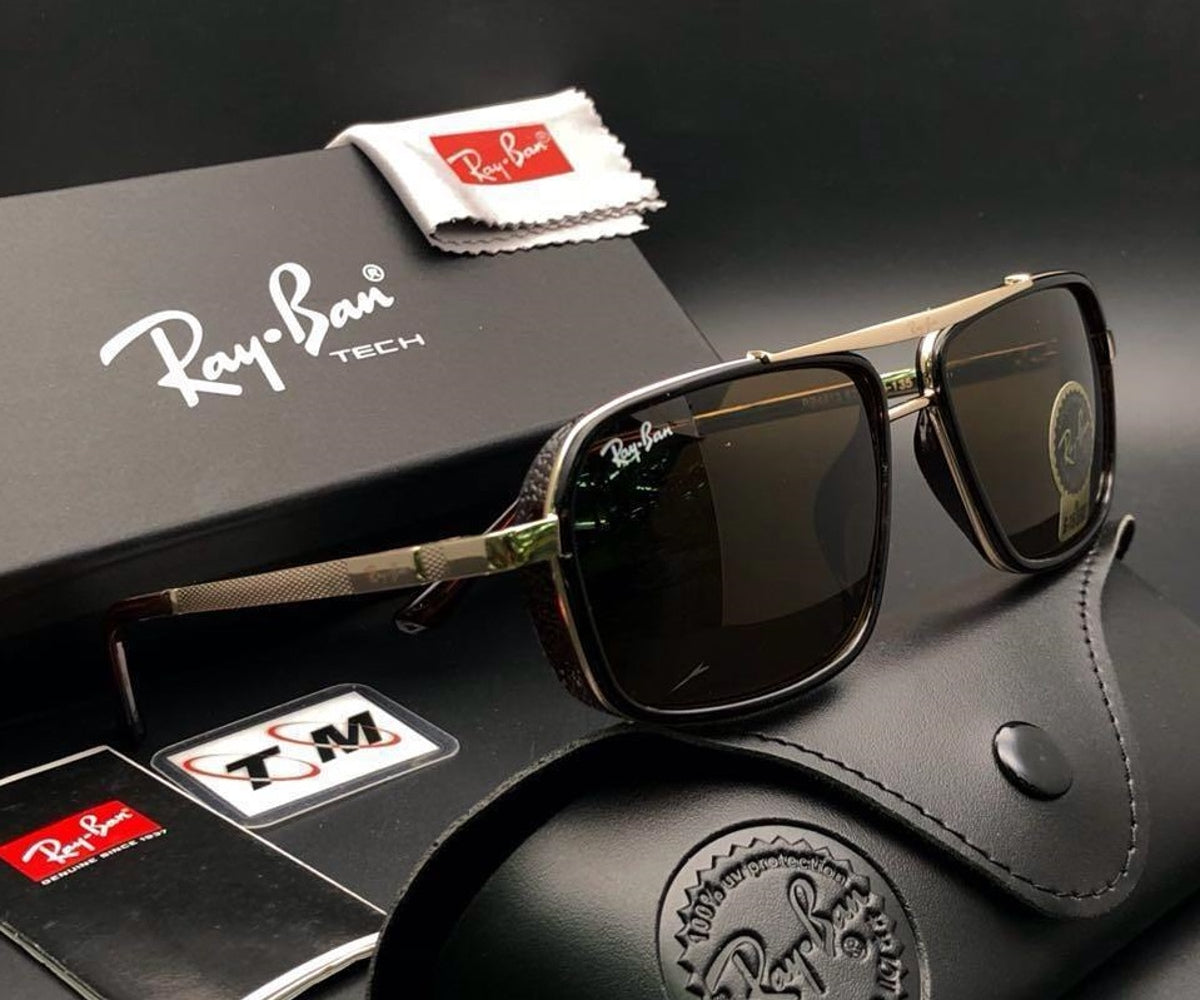 New Stylish Arrival Brown & Gold 4413 Master Pcs Sunglasses For Men and Women.