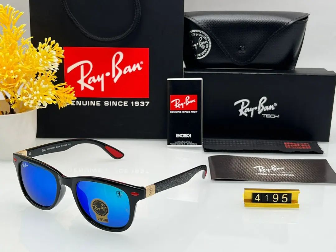 New Stylish Square Brown & Black 2140 Mens Wayfarer Sunglasses.